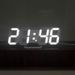 Auto-Sensing Digital LED Clock With 3D Display, Multi-Function, Wall/Table Dual Use, 12 Color Options_maomaolike.com