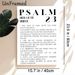 Psalm 23 The Good Shepherd Painting Poster, Minimalist Black-and-White Typographic Poster, Serene Spiritual Scripture Decor Ideal For Home, Prayer_maomaolike.com