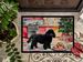 Poodle Christmas Cookies Doormat Front Door Mat Indoor Outdoor Rugs For Entryway, Non Slip Washable Low Pile, 24H X 36W_maomaolike.com