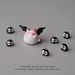 Halloween Cute Bat Ghost Bear And A Group Of Little Coal Ball Elves Miniature Desktop Ornaments_maomaolike.com