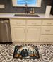 The Grim Reaper Spooky Halloween Memory Foam Kitchen Mat Machine Washable Anti-Fatigue Mat Cushion Comfort Bath Mat Or Kitchen Rug_maomaolike.com