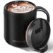 350/500ml Handle Stainless Steel Insulated Mug Coffee Tumbler Thermos Tea Cups With Lip_maomaolike.com