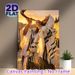 Shofar Ritual Themed Painting Poster, Warm Golden-hued Realistic Oil-style Poster, Evokes Solemn Spiritual Ambiance, Suitable For Home And Prayer_maomaolike.com