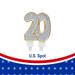 Birthday Candles Cake Numeral Candles Happy Birthday Cake Candles Topper Decoration For Birthday Wedding Anniversary Celebration Supplies (silver,20th)_maomaolike.com