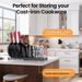 2 Pack Expandable Pot Lid Rack Organizer, Pans Organizer Rack, Pots And Pans Organizer Rack Cookware Set Organizer_maomaolike.com