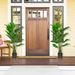 5 Feet Artificial Tree Monstera Deliciosa Plant For Home Indoor And Outdoor_maomaolike.com