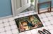 Portuguese Water Dog Cozy Christmas Doormat Front Door Mat Indoor Outdoor Rugs For Entryway, Non Slip Washable Low Pile, 24H X 36W_maomaolike.com