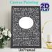 Mr. Brightside Lyric Painting Poster, Minimalist Hand-drawn White Script Lyric Poster, Stylish Music-themed Wall Decor For Bedroom, Living Room_maomaolike.com