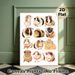 Guinea Pig Themed Painting Poster, Cute Cartoon Stylish Guinea Pigs With Glasses & Ornaments Poster, Lovely Decorative Artwork Suitable For Bedroom_maomaolike.com
