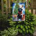 Black Labrador Retriever Christmas Reindeer Garden Flag Mailbox Flag Decorative Yard Flag Banner Outside Patio Artwork Yard Flower Beds, Garden Size, Multicolor_maomaolike.com