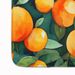 Florida Orange Blossom In Watercolor Memory Foam Kitchen Mat Machine Washable Anti-Fatigue Mat Cushion Comfort Bath Mat Or Kitchen Rug_maomaolike.com