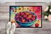 Colorful Cherries Doormat Front Door Mat Indoor Outdoor Rugs For Entryway, Non Slip Washable Low Pile, 24H X 36W_maomaolike.com