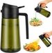 1-4PCS 2-in-1 Olive Dispenser Bottle With Spray And Pour Function Glass Oil Sprayer For Kitchen Cooking BBQ Salad Baking_maomaolike.com