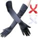 Unisex Satin satin gloves Wedding performance ball gloves Costume Accessories Dance gloves_maomaolike.com
