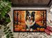 Collie Fall Doormat Front Door Mat Indoor Outdoor Rugs For Entryway, Non Slip Washable Low Pile, 24H X 36W_maomaolike.com