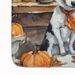 Jack Russell Terrier Fall Kitchen Pumpkins Memory Foam Kitchen Mat Machine Washable Anti-Fatigue Mat Cushion Comfort Bath Mat Or Kitchen Rug_maomaolike.com