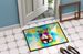 Hippie Animal Guinea Pig Doormat Front Door Mat Indoor Outdoor Rugs For Entryway, Non Slip Washable Low Pile, 24H X 36W_maomaolike.com
