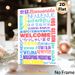 Multilingual Welcome Painting Poster, Vibrant Colorful Typographic Poster, Inclusive Warm Design Ideal For Entryway, Office And Community Areas_maomaolike.com