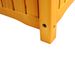 Wood Outdoor Square Wooden Flower And Herb Pot For Garden, Porch And Patio - Outside Plant And Vegetable Container ,Planter,Teak_maomaolike.com
