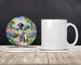 German Shorthaired Pointer Spring Path Large Sandstone Coasters Pack Of 4 Absorbent Round Coasters Decor Gifts For Men Or Women, 4 In, Multicolor_maomaolike.com