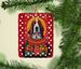 Basset Hound Holiday Christmas Porcelain Ornament Christmas Tree Hanging Decorations For Home Christmas Holiday, Rectangle, Gift, Multicolor_maomaolike.com