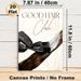 Good Hair Club Themed Painting Poster, Sophisticated Hair Care Styling Scene Poster, Chic Decor Piece For Hair Salons And Beauty Spaces_maomaolike.com