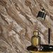 New Wall Sticker Dark Brown Marble Bedroom Kitchen Removable Decorative Waterproof Self-adhesive Wallpaper_maomaolike.com