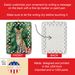 Savannah Cat By The Christmas Tree Porcelain Ornament Christmas Tree Hanging Decorations For Home Christmas Holiday, Rectangle, Gift, Multicolor_maomaolike.com