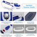 800W Handheld Electric Steam Anti-Scalding Anti Dripping Portable Iron Garment Steamer Fabric Clothes Laundry Steam Brush With 3 Adjustable Steam_maomaolike.com
