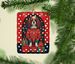 Cavalier Spaniel Holiday Christmas Porcelain Ornament Christmas Tree Hanging Decorations For Home Christmas Holiday, Rectangle, Gift, Multicolor_maomaolike.com