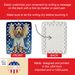 Otterhound My Angel Porcelain Ornament Christmas Tree Hanging Decorations For Home Christmas Holiday, Rectangle, Gift, Multicolor_maomaolike.com