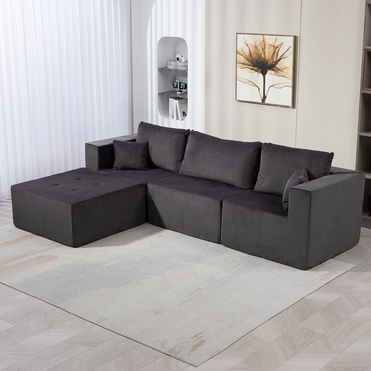 Modular Sectional Sofa Couch_maomaolike.com