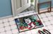 Japanese Spitz Cozy Christmas Doormat Front Door Mat Indoor Outdoor Rugs For Entryway, Non Slip Washable Low Pile, 24H X 36W_maomaolike.com