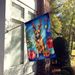 Belgian Malinois Christmas Reindeer House Flag Large Porch Sleeve Pole Decorative Outside Yard Banner Artwork Wall Hanging, Polyester, House Size, Multicolor_maomaolike.com