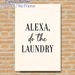 Laundry Humor Painting Poster, Minimalist Black-and-White Typographic Poster, Witty Relatable Text Design, Ideal Decor For Laundry Room_maomaolike.com