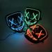 Halloween cold light LED Halloween mask masquerade party horror ghost mask_maomaolike.com