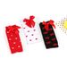 Unisex Red lips heart Valentine's Day women's stockings Holiday dress up Date party knitted bow socks_maomaolike.com