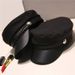 Hot Sale Fashion Military Spring Versatile Sailor Hats Black Ladies Beret Caps Flat Top Captain Cap Travel Cadet Octagonal Hat_maomaolike.com