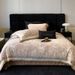 2 High-End American Thickened Milk Velvet Four-Piece Set Carved Warm Coral Duvet Cover Winter Double-Sided Fleece Bedding_maomaolike.com
