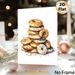 Bagel Themed Painting Poster, Warm-toned Watercolor Stacked Assorted Bagels Poster, Brings Cozy Culinary Vibe, Ideal For Kitchen And Dining Area_maomaolike.com