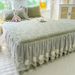 Korean Style Carved Milk Velvet Single Autumn Winter Thickened Skirt Warm Coral Fleece Bed Cover Three-Piece Set_maomaolike.com