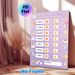 Tooth Brushing Reward Chart Painting Poster, Soft Watercolor Cute Animal Themed Poster, Daily Morning & Night Tooth-brushing Tracker With Reward_maomaolike.com
