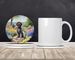 Wirehaired Pointing Griffon Spring Path Large Sandstone Coasters Pack Of 4 Absorbent Round Coasters Decor Gifts For Men Or Women, 4 In, Multicolor_maomaolike.com