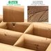 43x18x30in Raised Garden Bed With 8 Pockets And Shelf, Wooden Elevated Planter Box With Legs To Grow Herbs, Vegetables, And Flowers, Natural_maomaolike.com