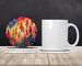 Colorful Gladiolus Large Sandstone Coasters Pack Of 4 Absorbent Round Coasters Decor Gifts For Men Or Women, 4 In, Multicolor_maomaolike.com