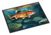 Brown Trout Doormat Front Door Mat Indoor Outdoor Rugs For Entryway, Non Slip Washable Low Pile, 24H X 36W_maomaolike.com