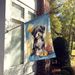 Havanese Happy Birthday House Flag Large Porch Sleeve Pole Decorative Outside Yard Banner Artwork Wall Hanging, Polyester, House Size, Multicolor_maomaolike.com