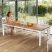 Rectangular Dining Table, 78 Inch Long Kitchen Table For 6-8 PeopleN_maomaolike.com