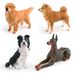 Cross-border Simulated Pet Dog Model, Extra-large Solid Shiba Inu, Golden Retriever, Doberman Home Desktop Decoration_maomaolike.com