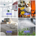 K5p Alcohol Spray Gun Blue Light Nano Electric Household Air Sterilization Express Atomizer Disinfection Machine_maomaolike.com